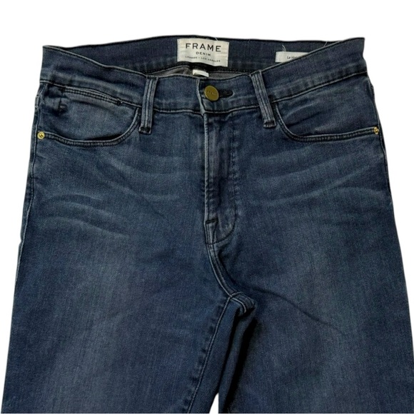 Frame Denim Pants - Frame Le High Skinny Denim Dark Blue Wash Jeans - 27x28‎